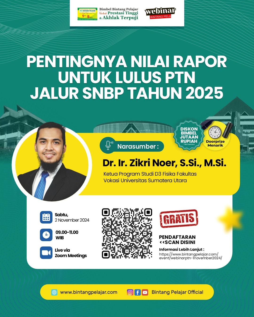 Pentingnya Nilai Rapor Untuk Lulus PTN Jalur SNBP Tahun 2025