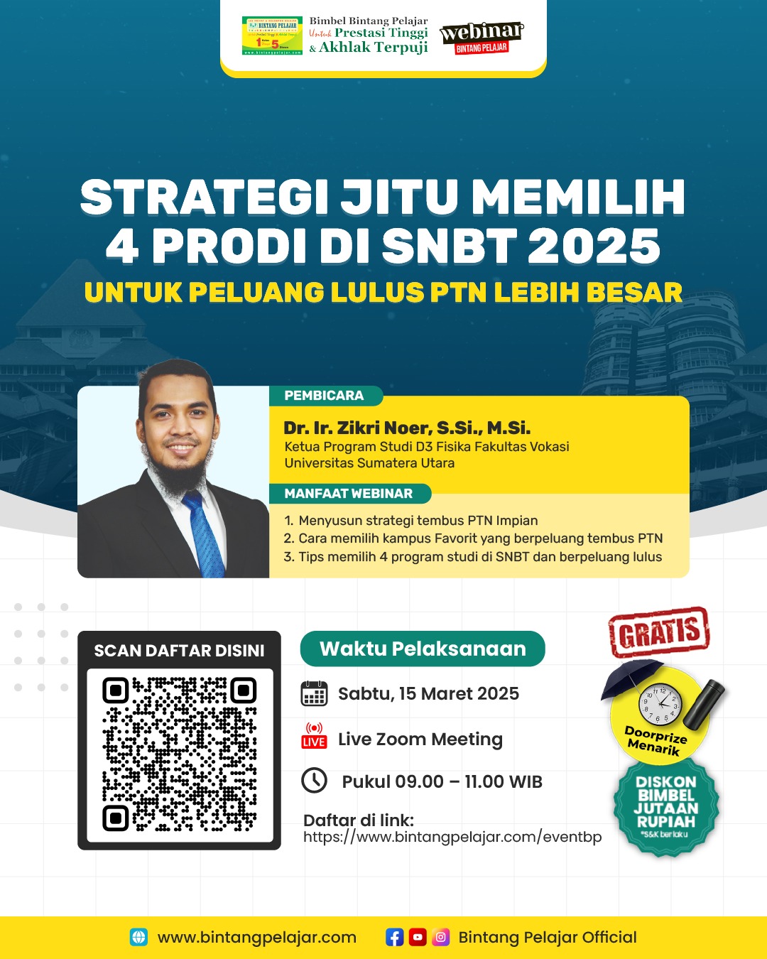 Strategi Jitu Memilih 4 Prodi di SNBT 2025 untuk Peluang Lulus PTN Lebih Besar