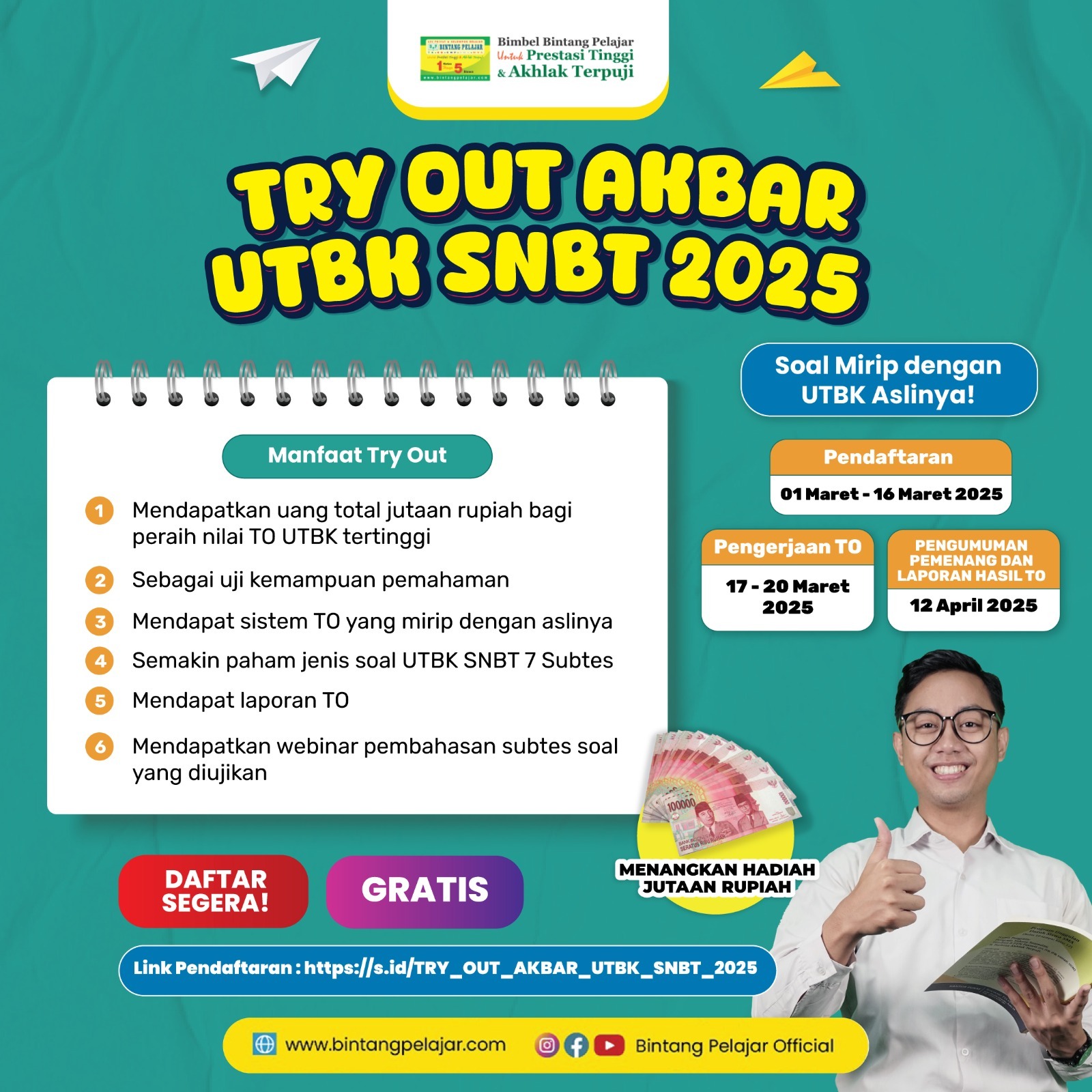 TRY OUT AKBAR UTBK SNBT 2025